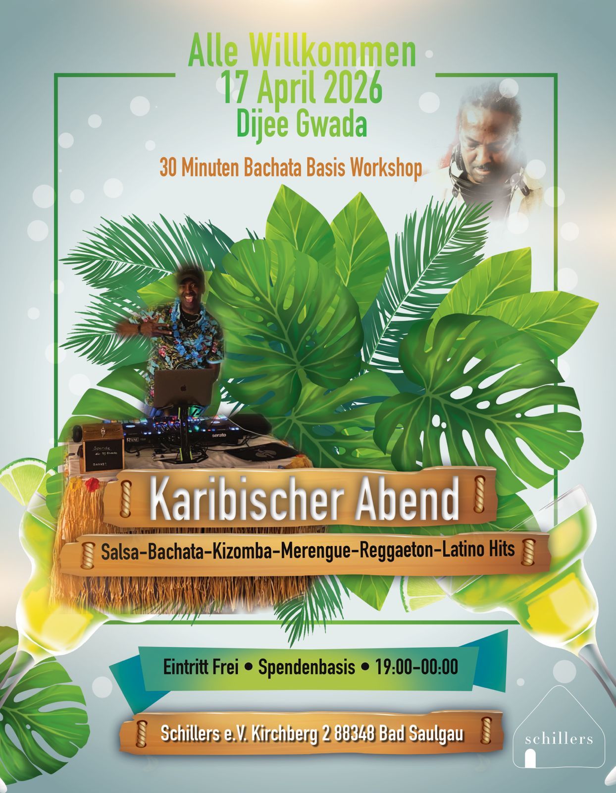 Karibischer Abend in Schillers