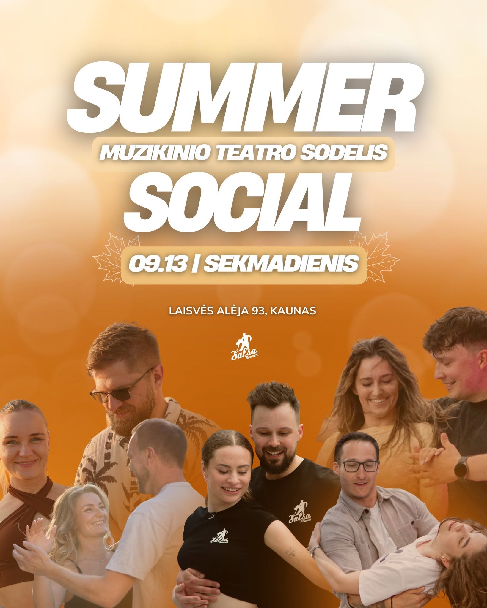 SUMMER SOCIAL Muzikinio Teatro Sodelis