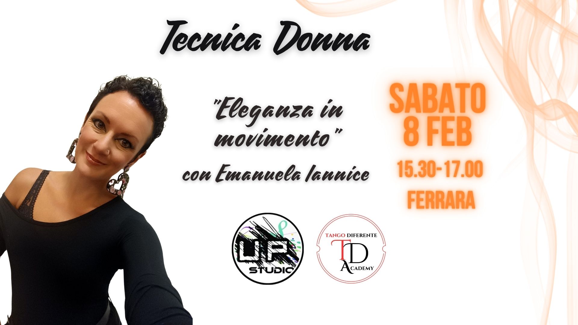 Tecnica Donna a Ferrara con Emanuela Iannice "Eleganza in movimento"