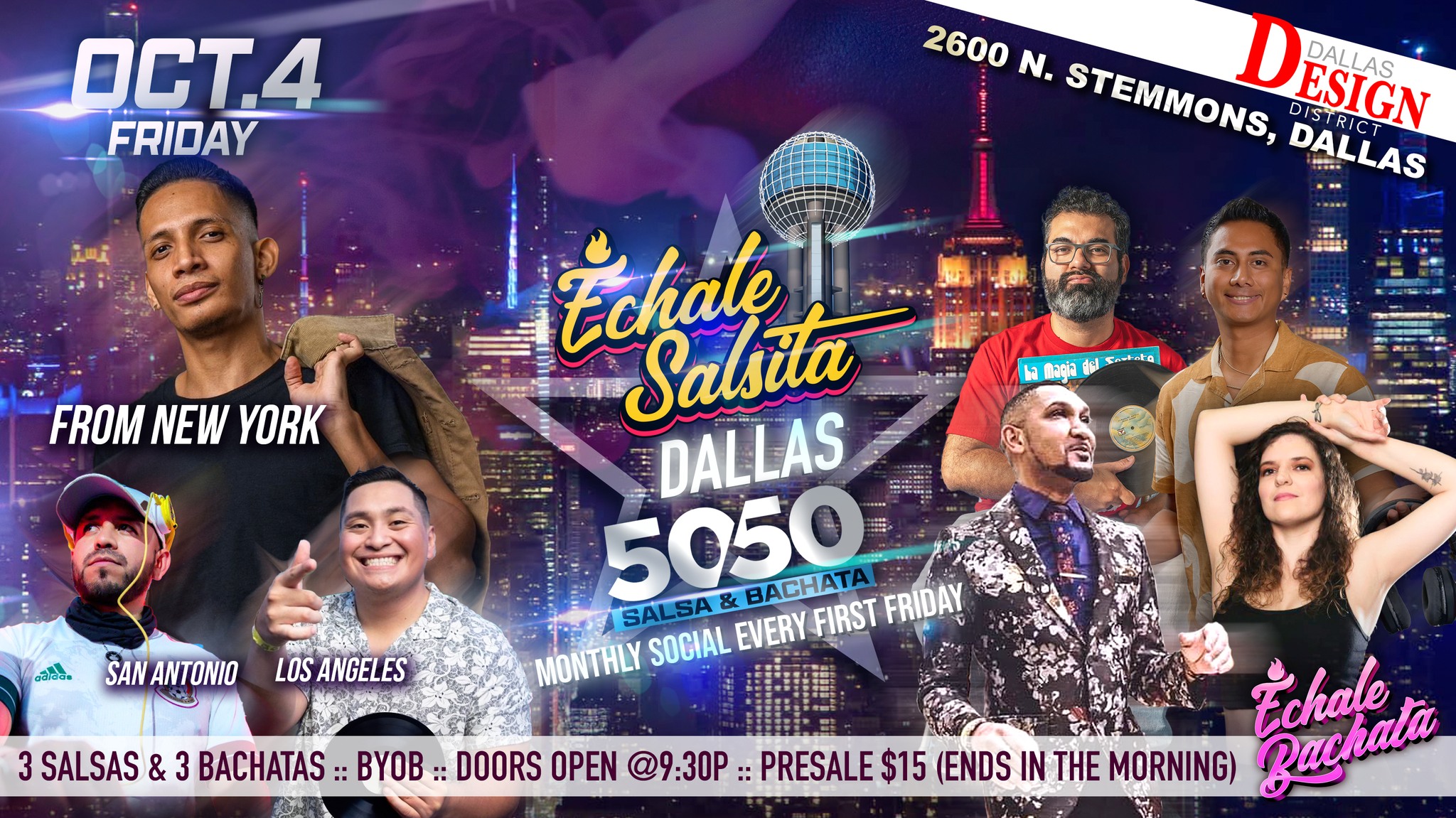 Echale Social 50 50 ft. Elian Gomez from NY!