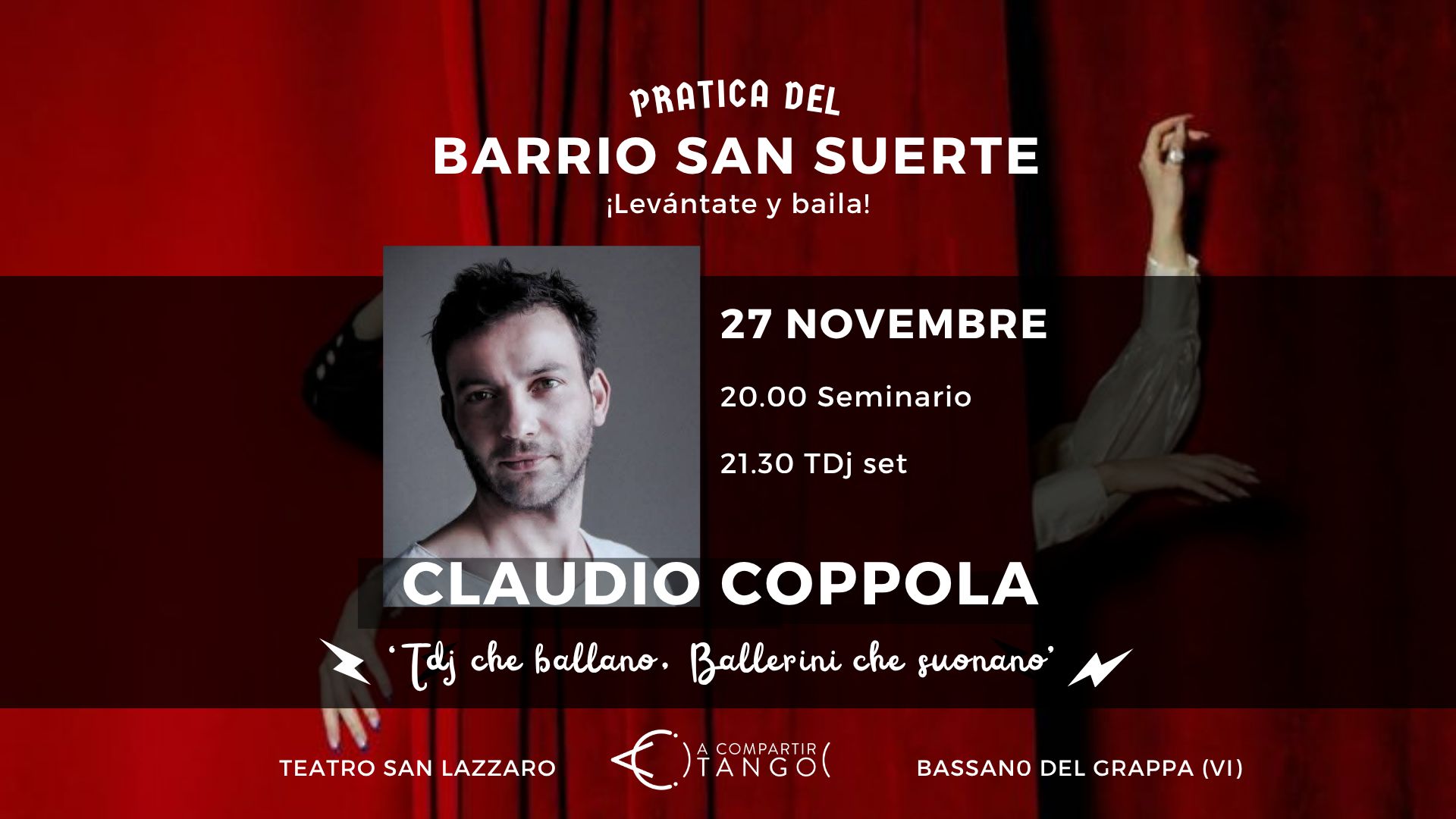 PRATICA DEL BARRIO SAN SUERTE con CLAUDIO COPPOLA
