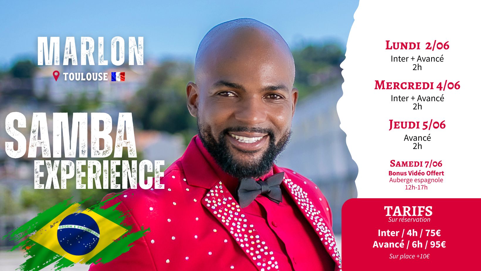 Samba Expéreince avec Marlon