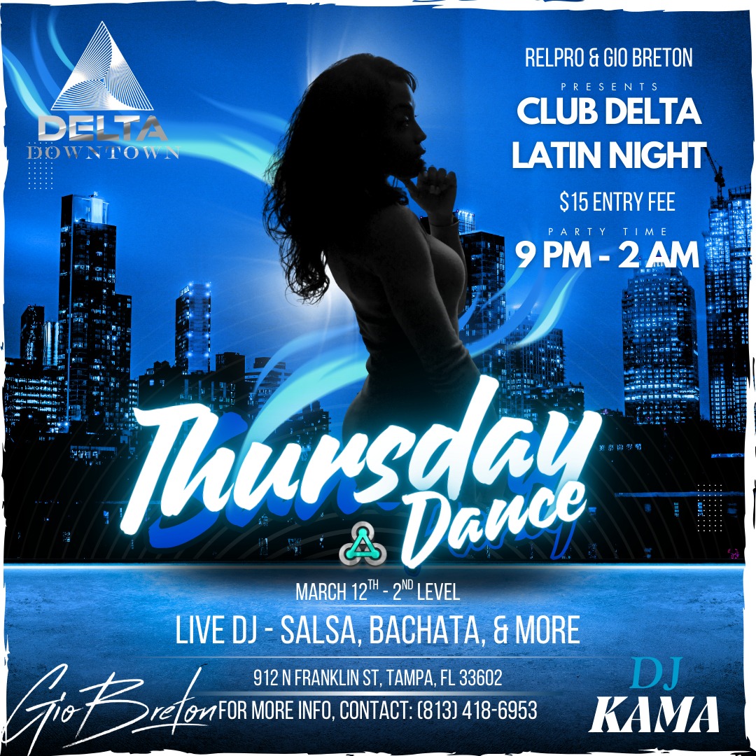 Club Delta Thursdays Dance Night!