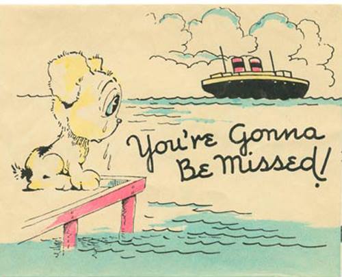 Bon Voyage for Frank