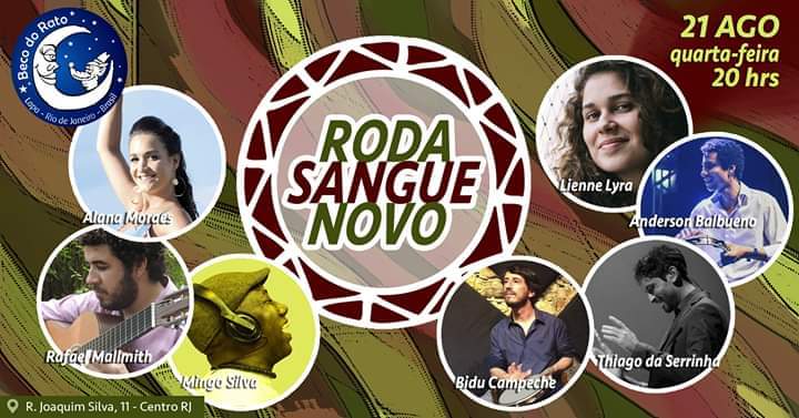 Roda Sangue Novo no Beco do Rato