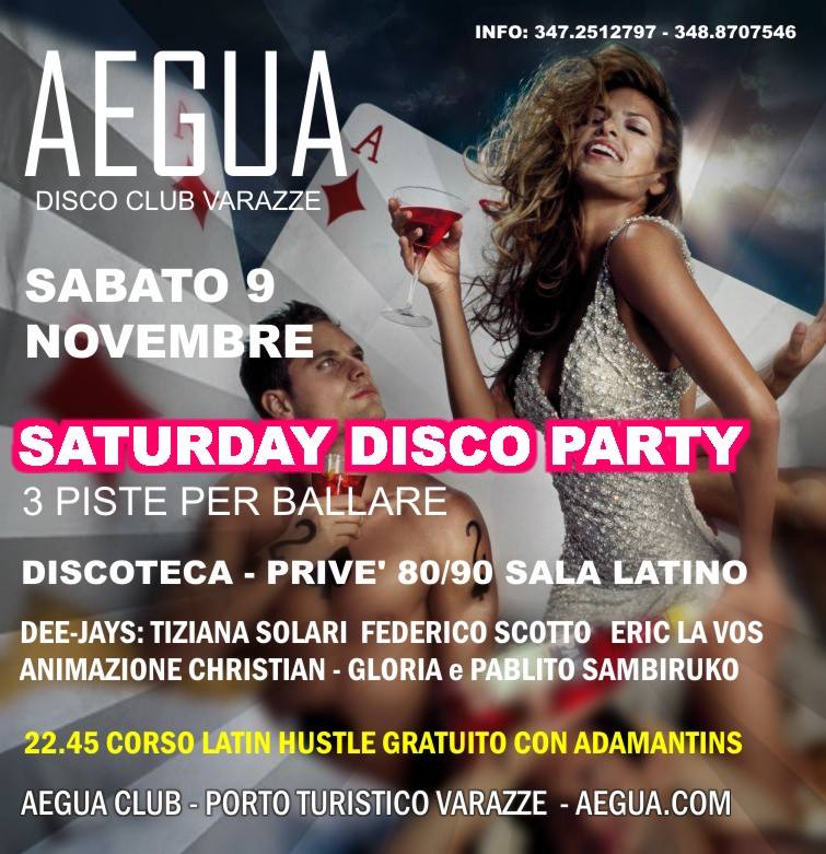 Saturday Disco Party