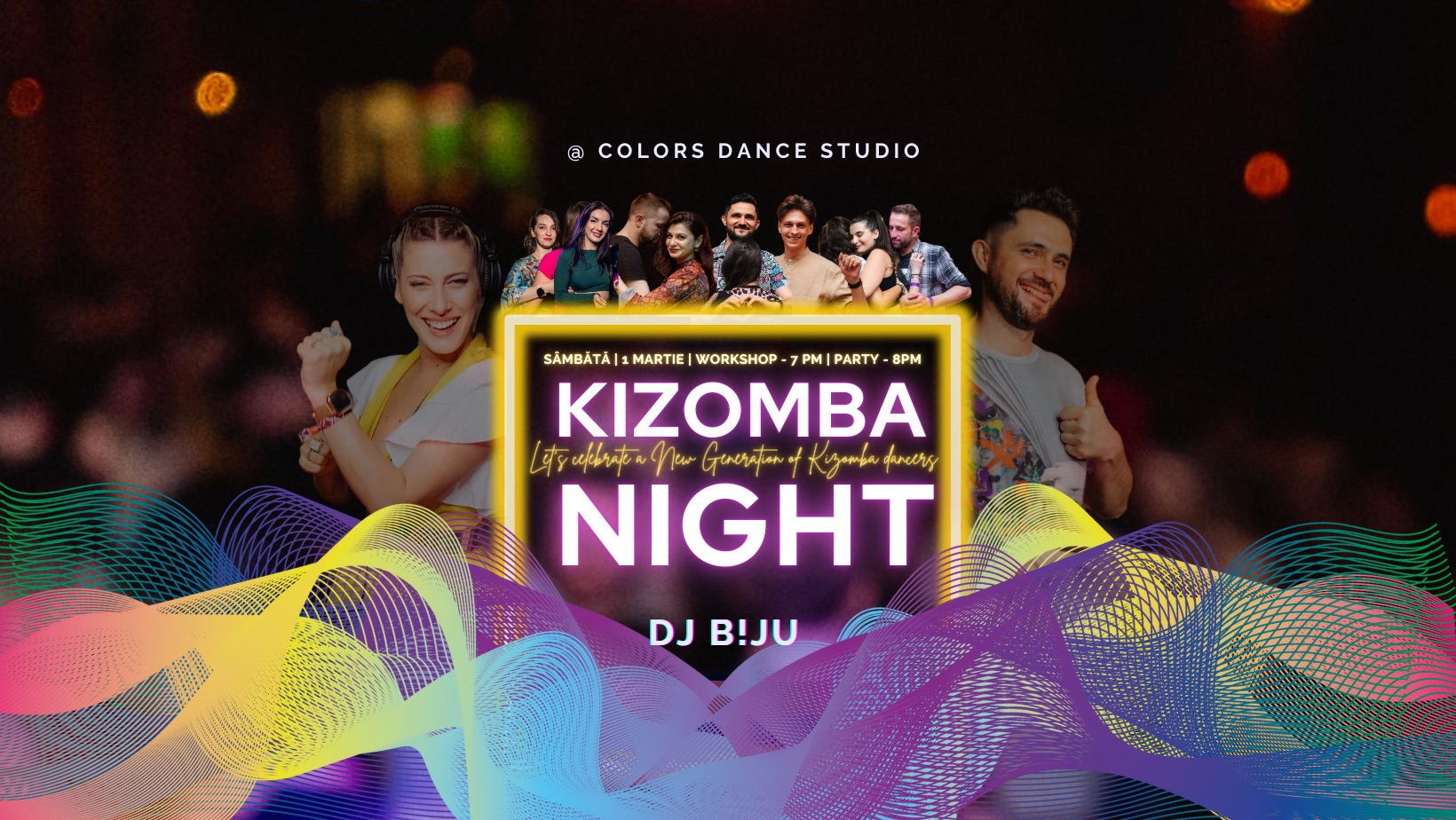 💃 🕺 Spring 🌷 Kizomba Party Night @ COLORS ✨