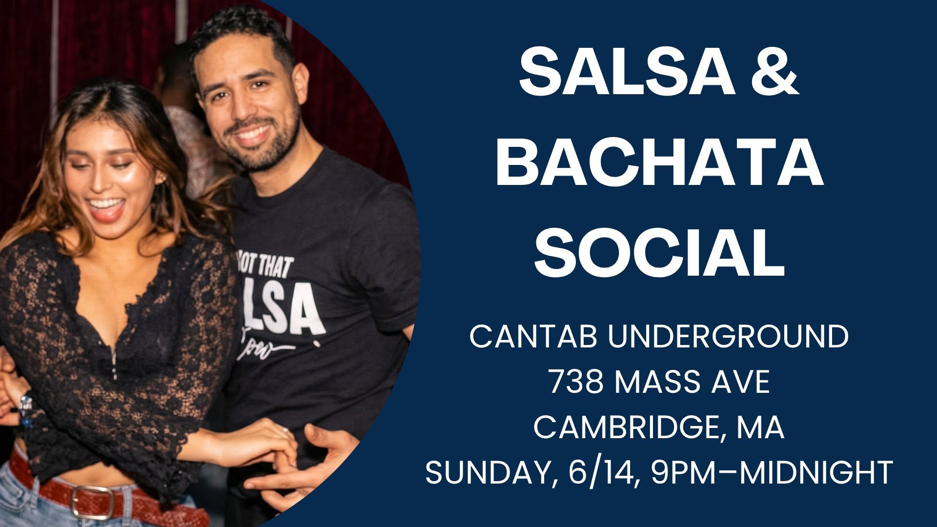 Salsa & Bachata Social at the Cantab Underground Cambridge, MA