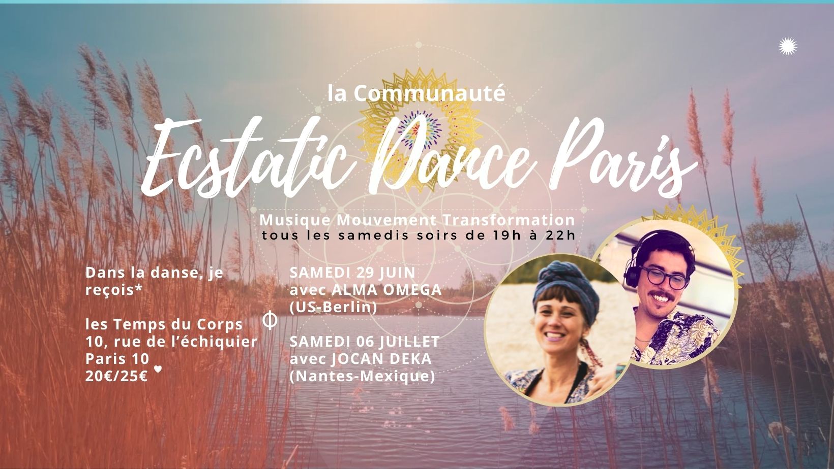 ALMA ∞ OMEGA, Vivre Ecstatic Dance Paris ★