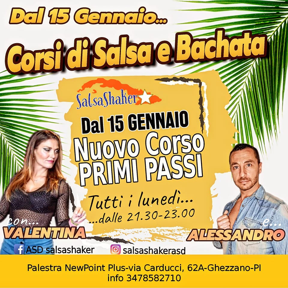 Corso Principianti salsa e bachata