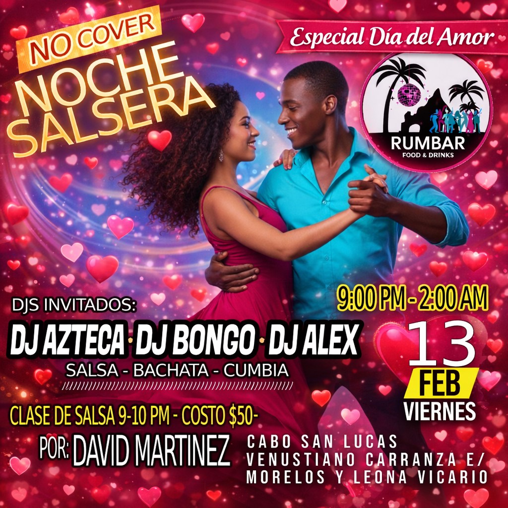 Noche Salsera ESPECIAL DIA DEL AMOR ๐โค๏ธ๐บ