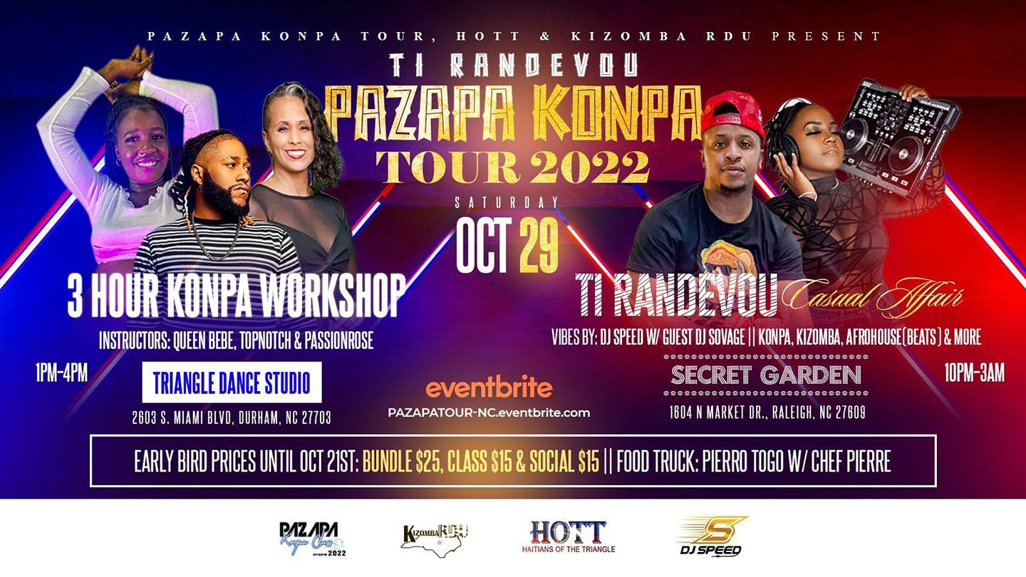 TI RANDEVOU: Konpa Workshop + Konpa Kizomba Afrobeat Social