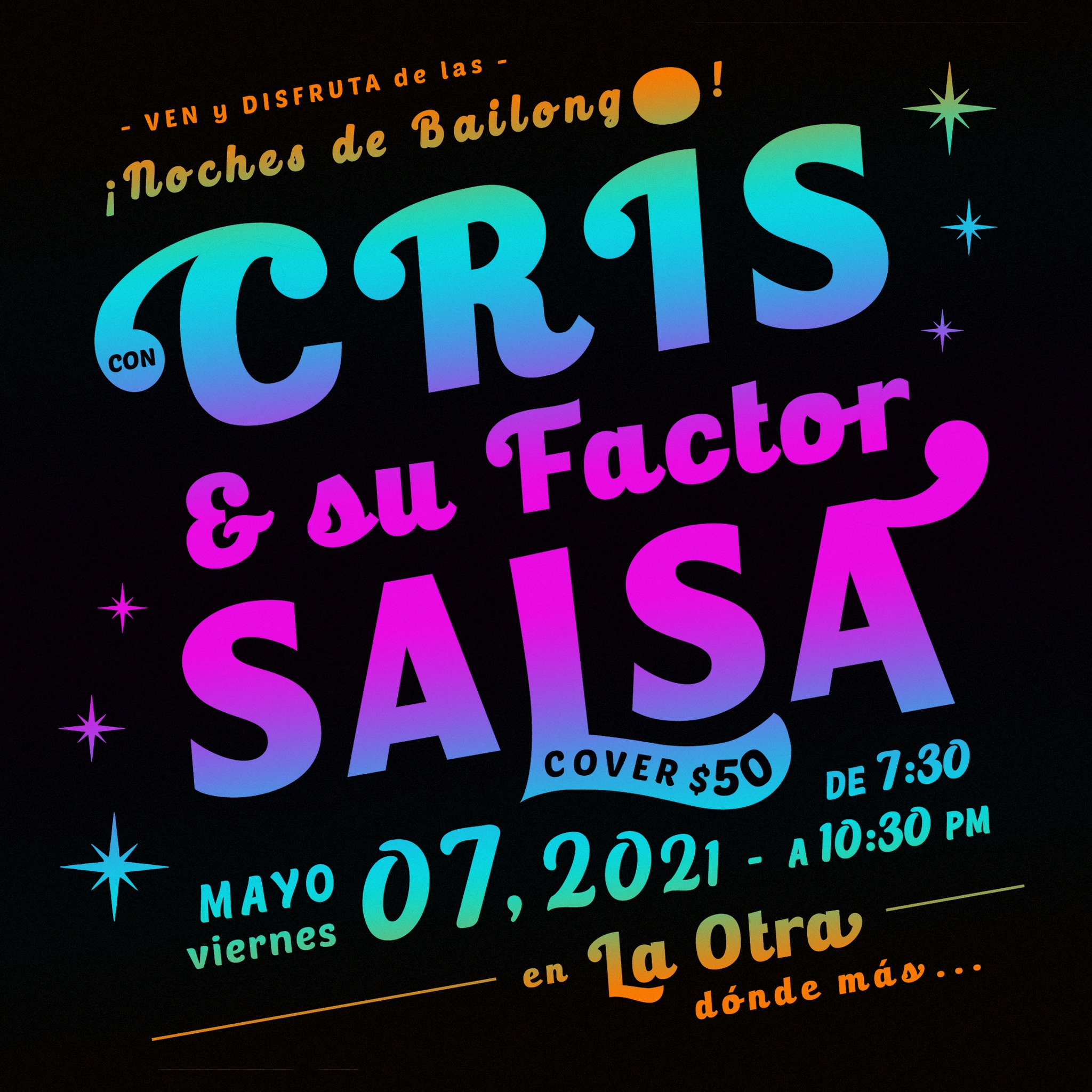 Tradicional Viernes de SALSA