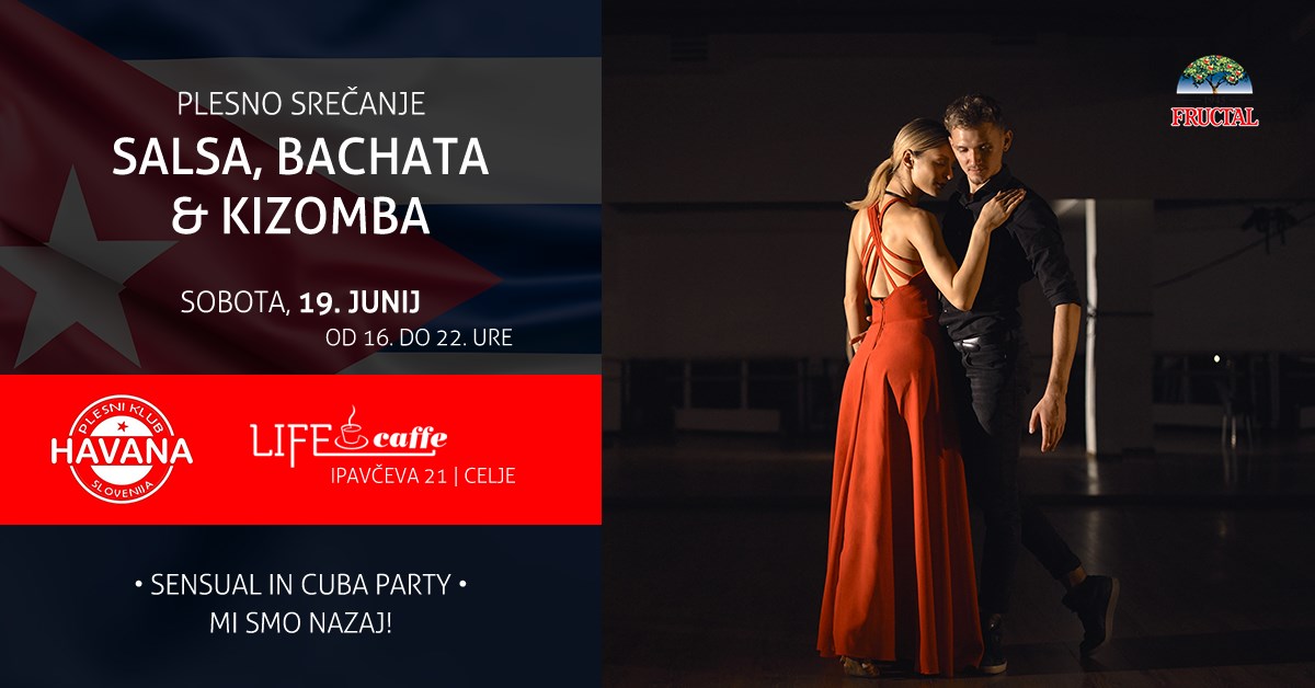 Plesno srečanje - Salsa,Bachata & Kizomba