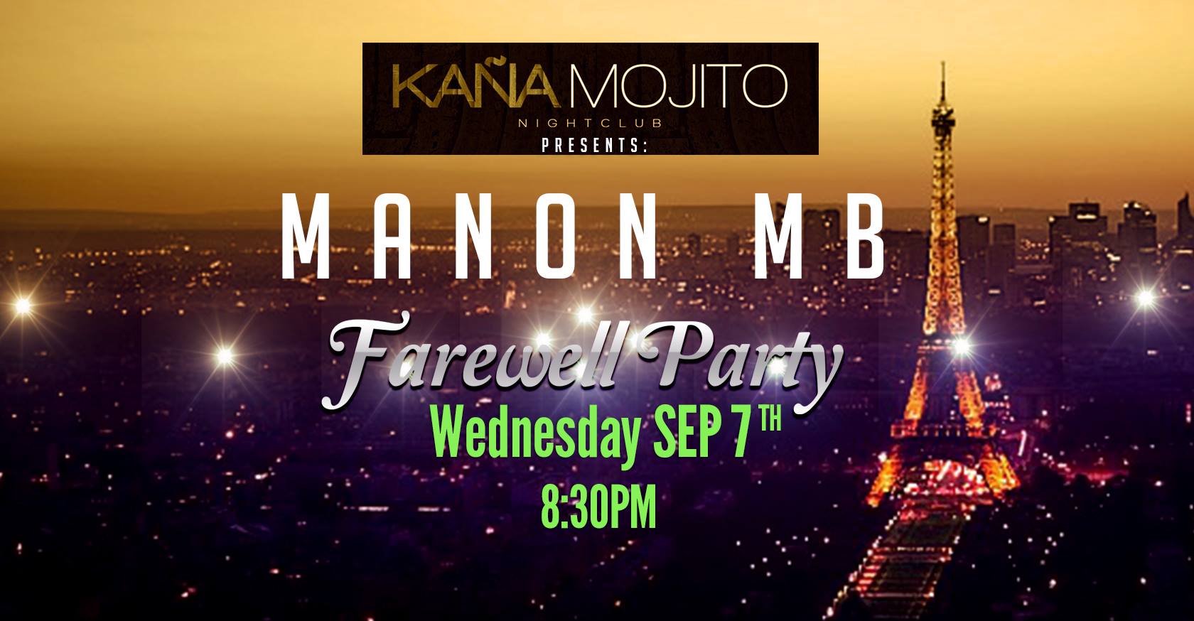 Manon MB Farewell Party