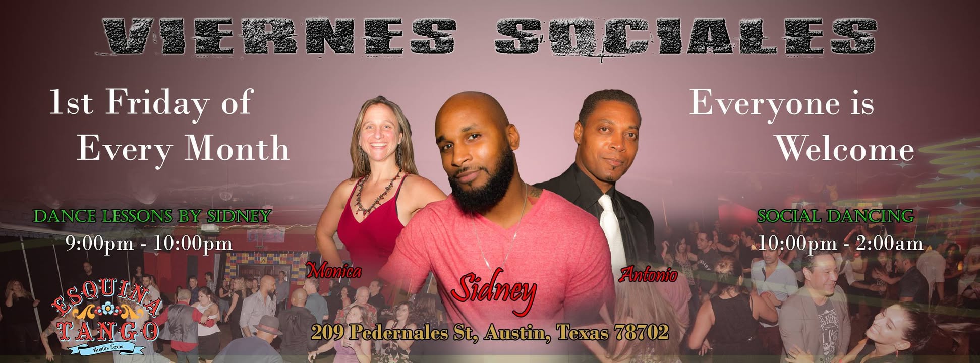 Viernes Sociales with Guest DJ Antonio & class by Sidney