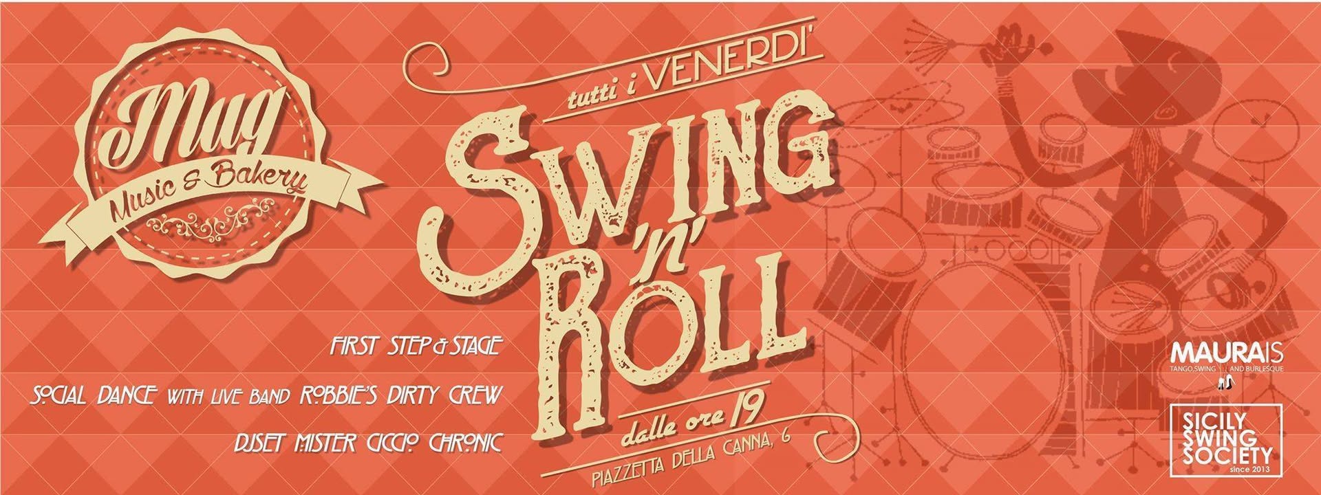 Ven4Nov SWING'nROLL @Robbie's Dirty Crew LIVE