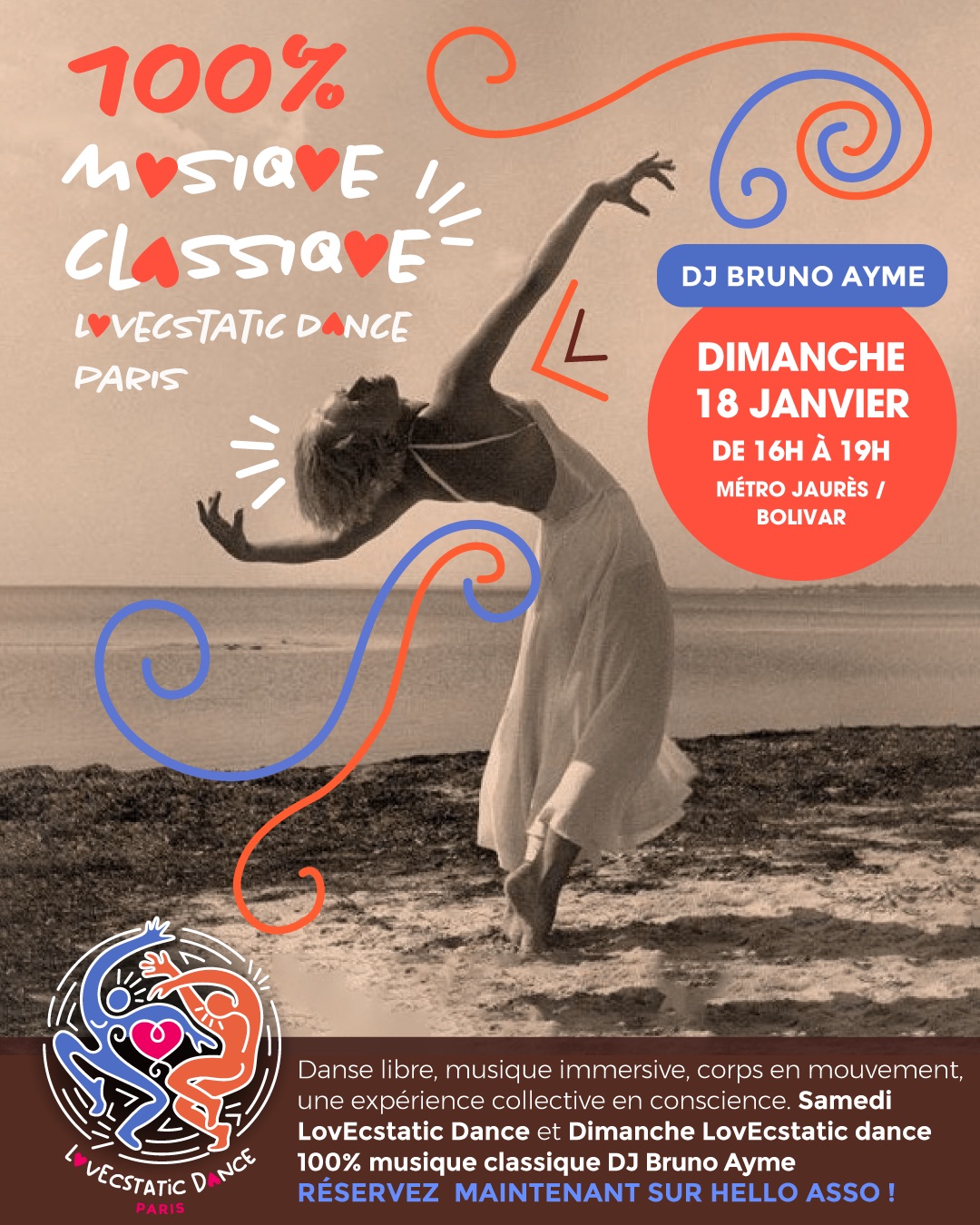 LovEcstatic Dance Paris 100% Musique Classique avec DJ Bruno M