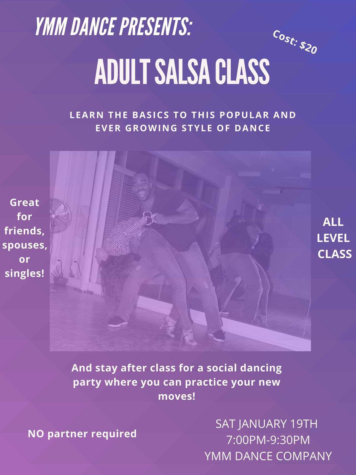 Adult Salsa Class