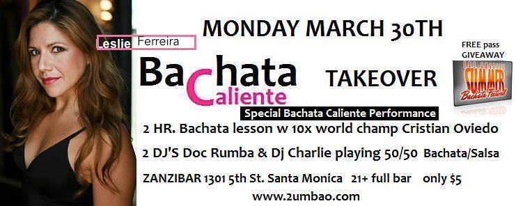 Leslie Ferreira & Bachata Caliente Takeover Zanzibar!