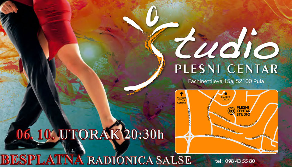 Besplatna radionica SALSE u Puli 06.10.2015