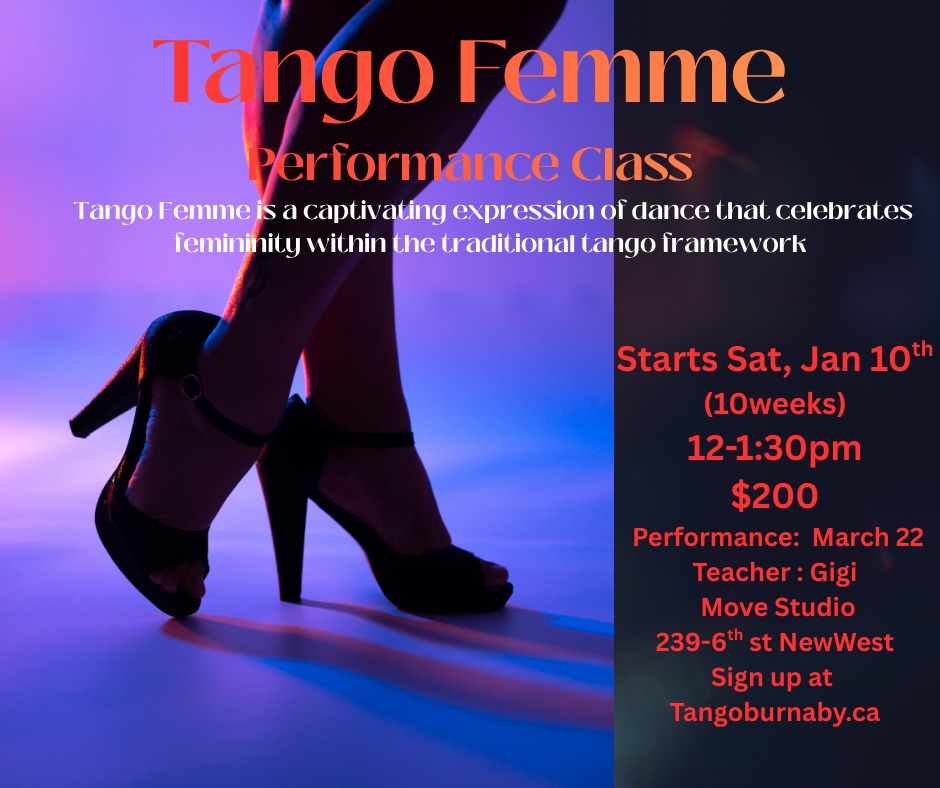 Tango Femme Performance Class
