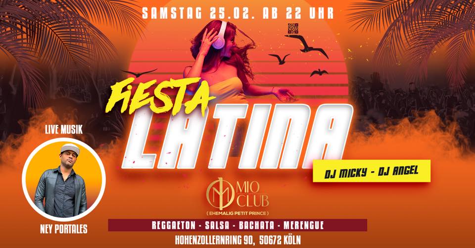 FIESTA LATINA mit NEY PORTALES SA. 25.02 MIO CLUB (EX PETIT PRINCE)