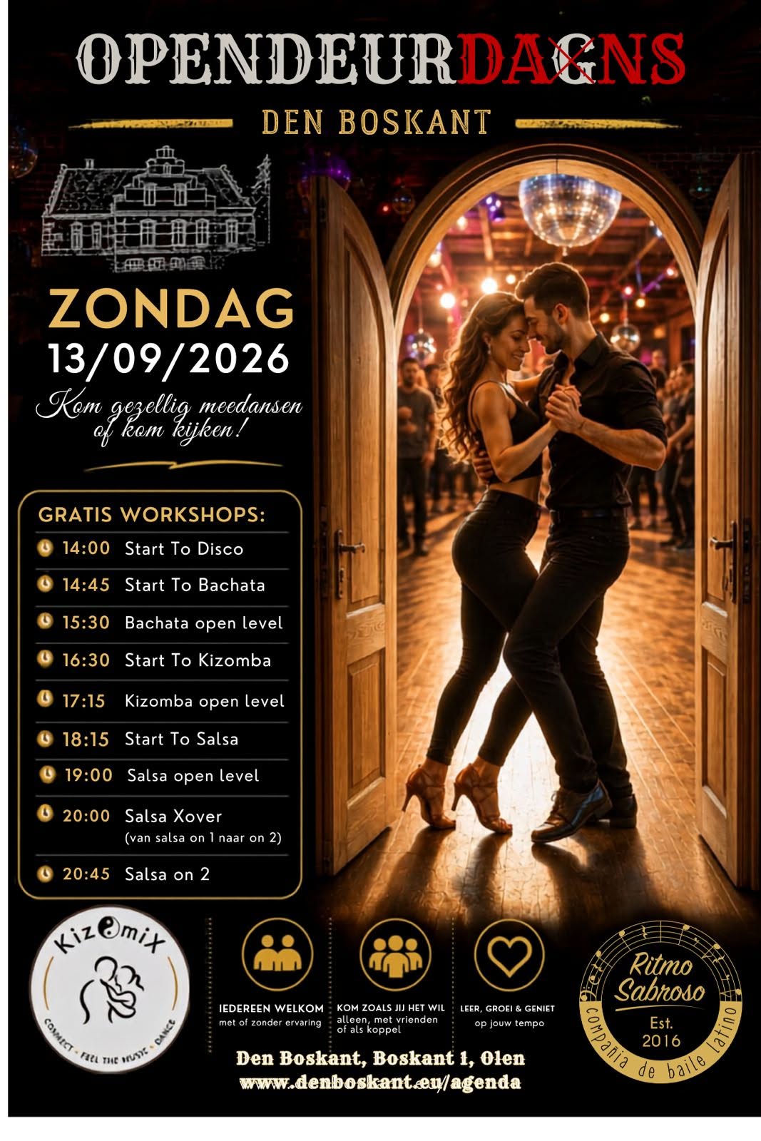 Opendeurdag september 2026 Den Boskant
