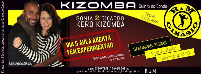 MEGA AULA Aberta -Kero Kizomba Sónia & Ricardo - Quinta do conde