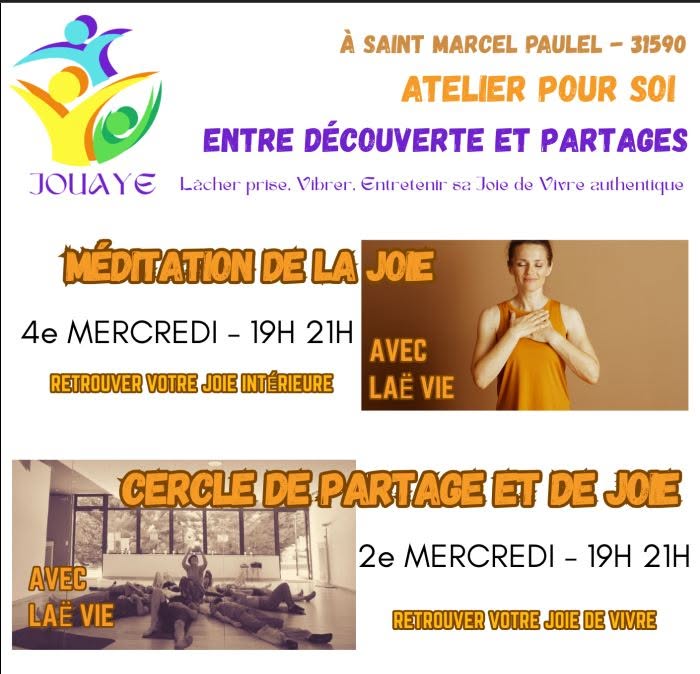MEDITATION - CERCLE DE PARTAGE DE JOIE - MERCREDI