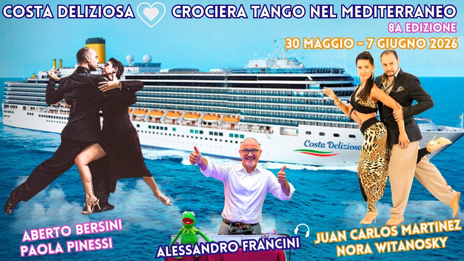 Crociera Tango nel Mediterraneo 8a edizione