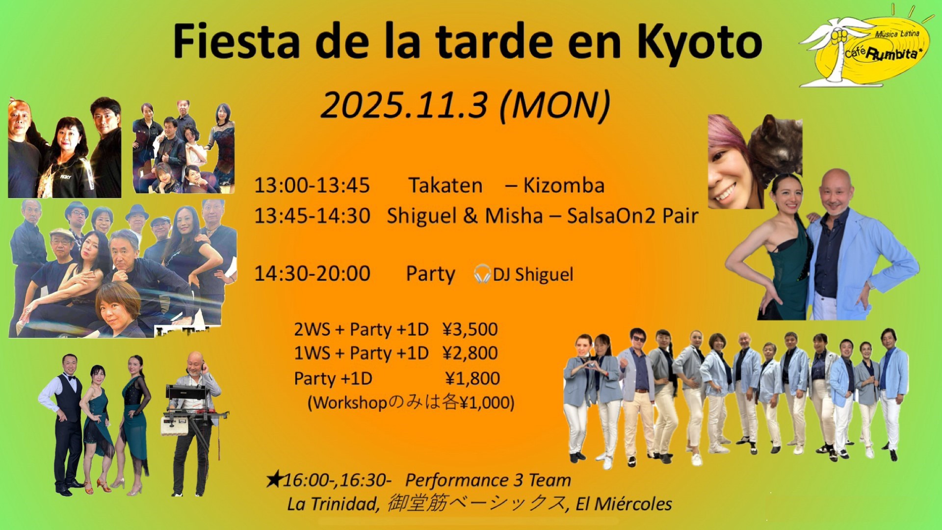 Fiesta de la tarde en Kyoto