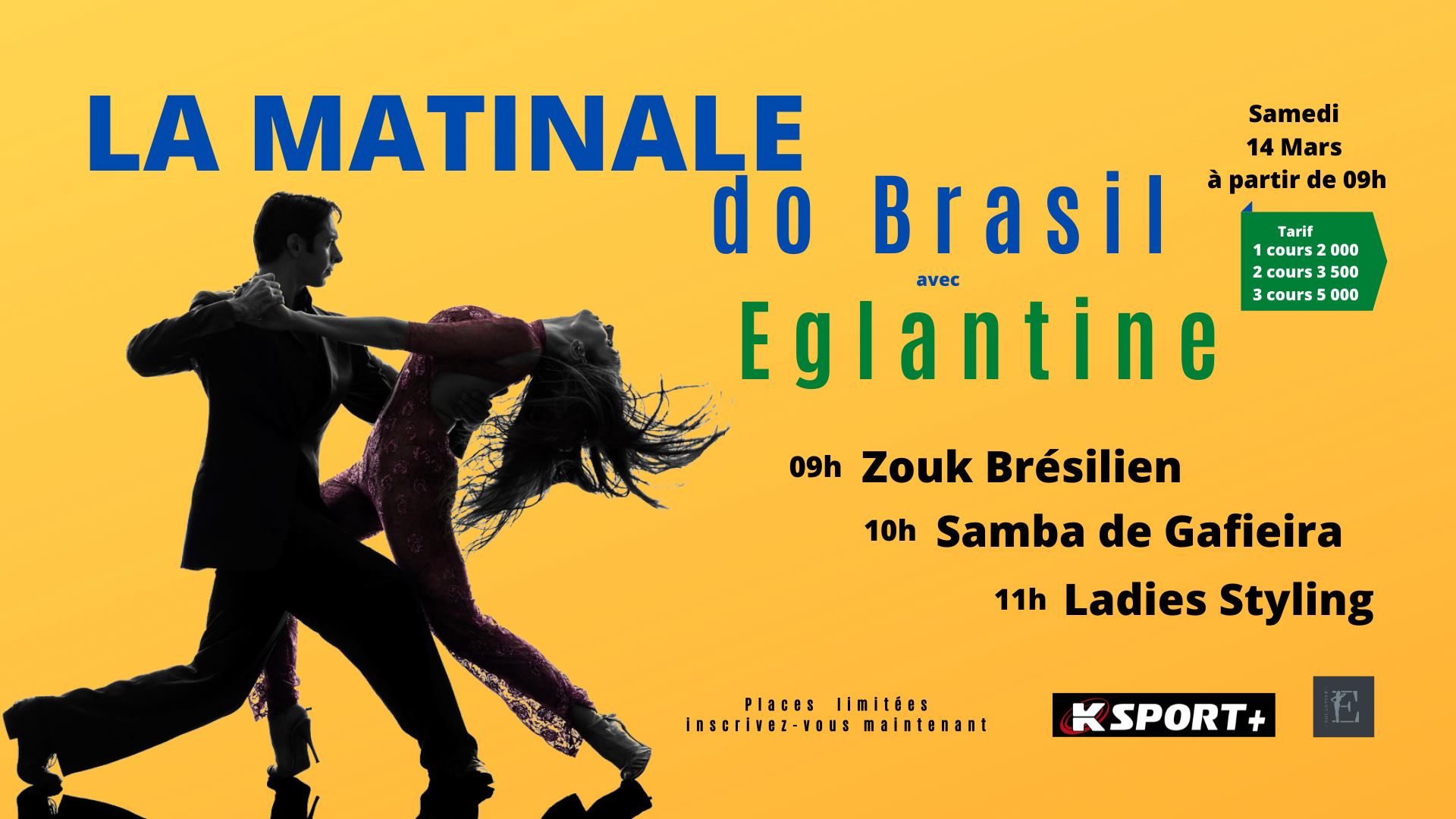 La Matinale do Brasil avec Eglantine