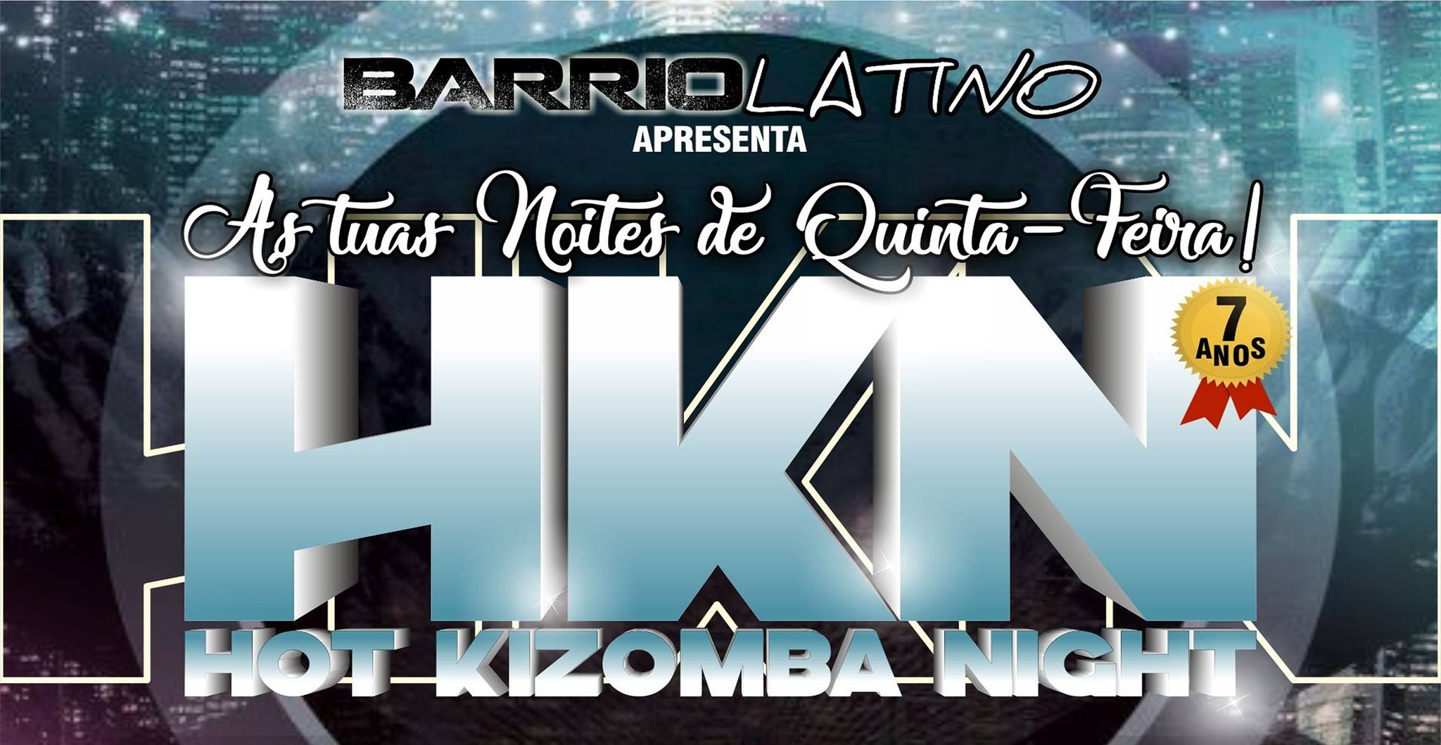 HOJE HOT Kizomba NIGHT - Quinta 17 de Janeiro no Barrio Latino