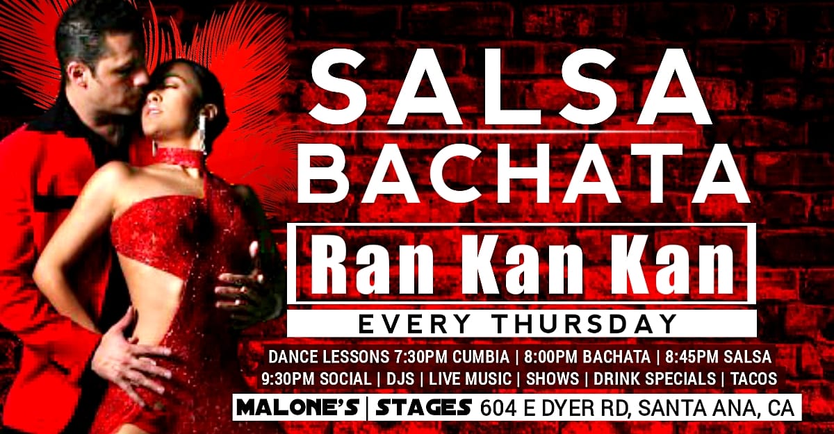 RanKanKan Salsa & Bachata Vibes Jan 10th