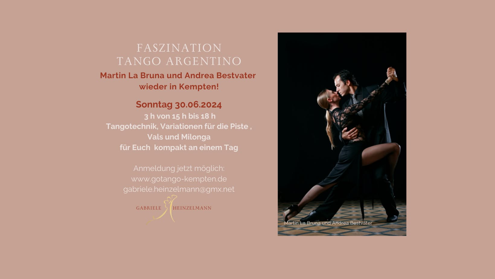 Workshop mit Martin La Bruna und Andrea Bestvater, BsAs