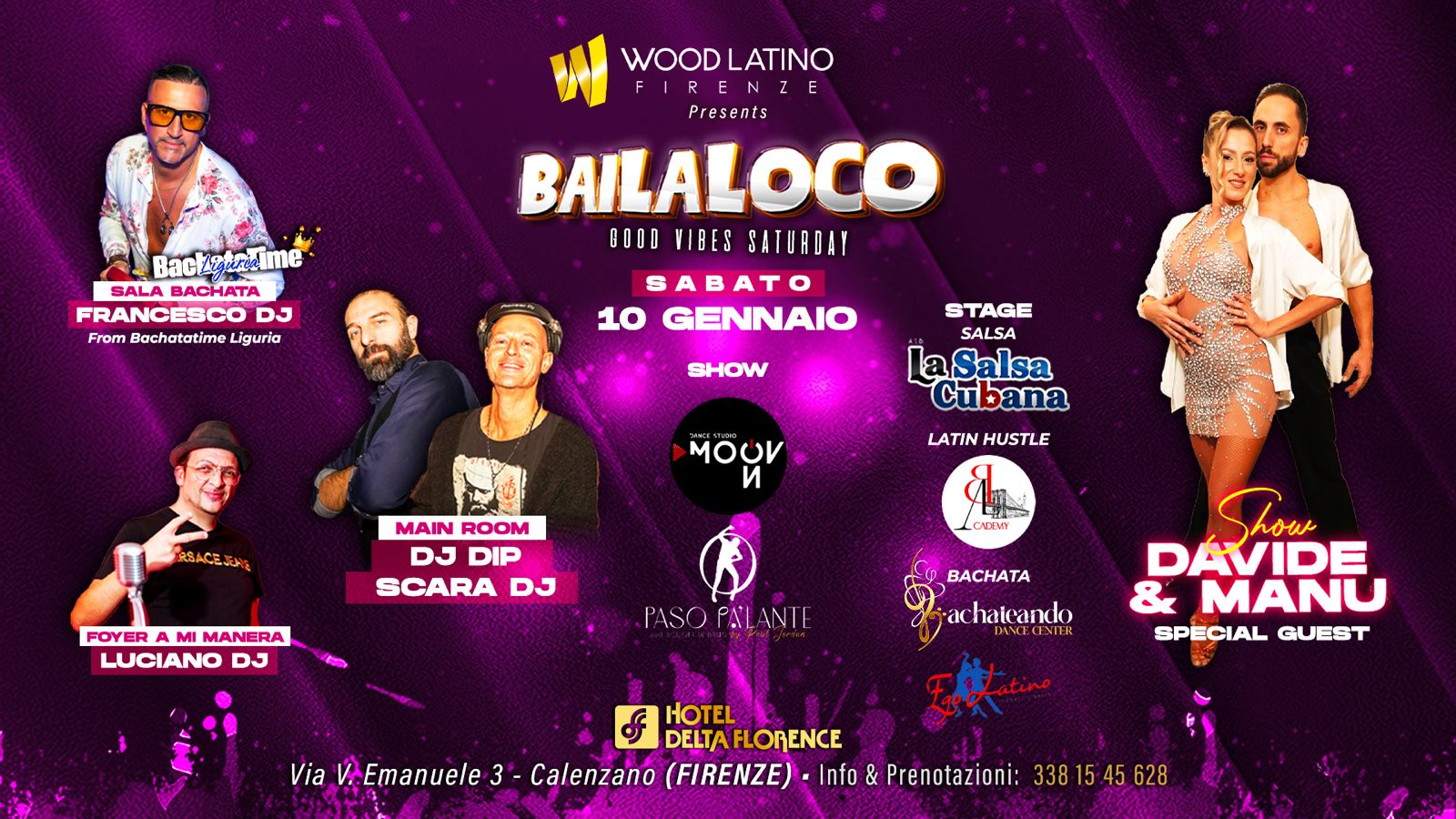 BAILALOCO - OPENING SABATO LATINO 2026 @ Delta Florence