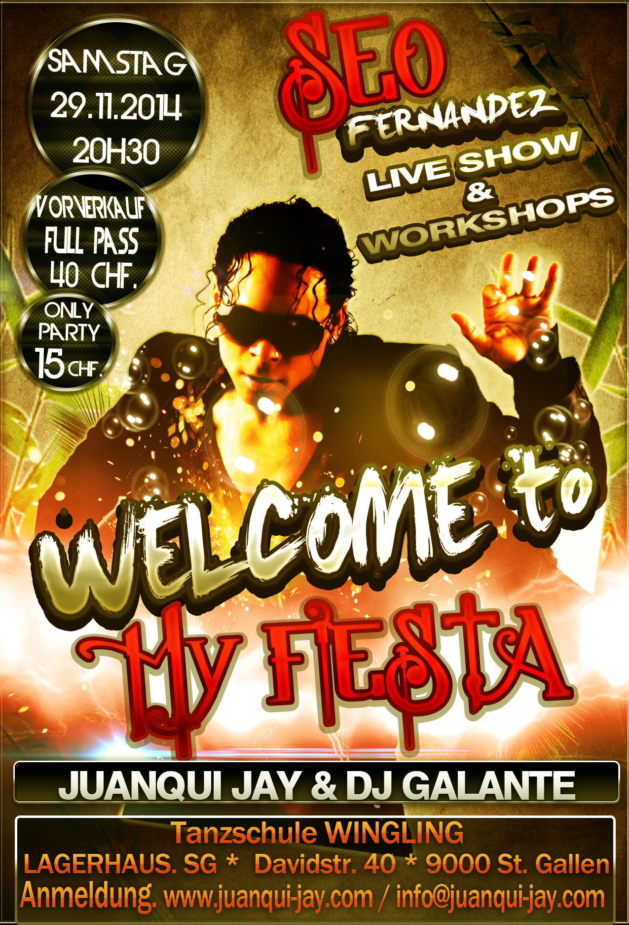 WELCOME TO MY FIESTA