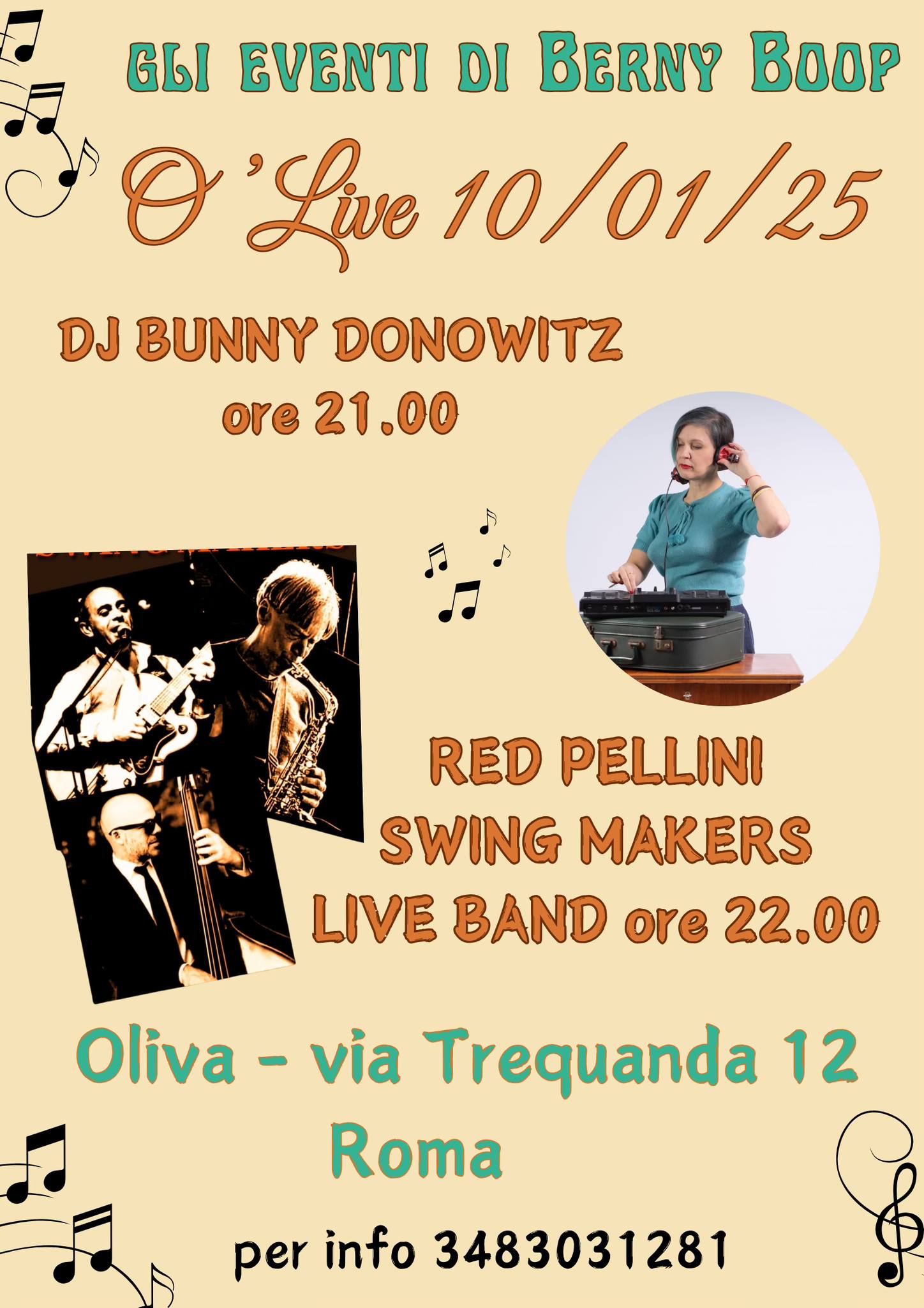 O'LIVE - RED PELLINI LIVE BAND + DJ SET