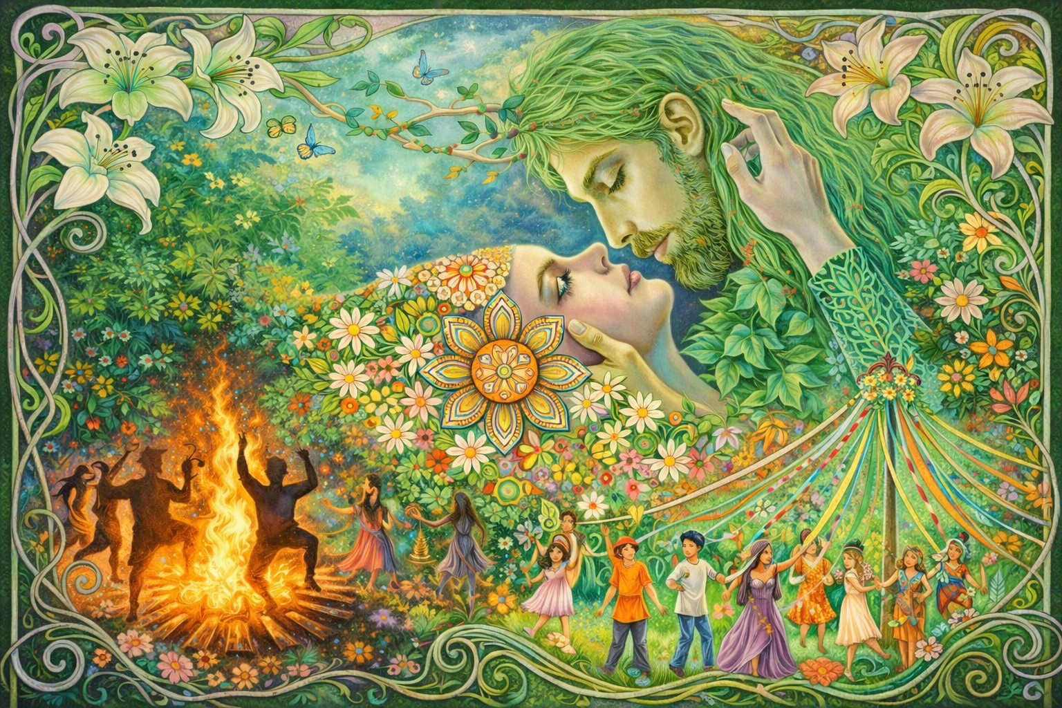 Lila Familia ~ Beltane ~ Ecstatic Dance Gathering