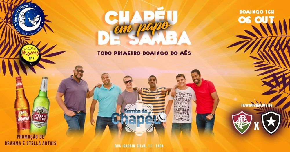 Samba do Chapéu em Chapéu em papo de samba