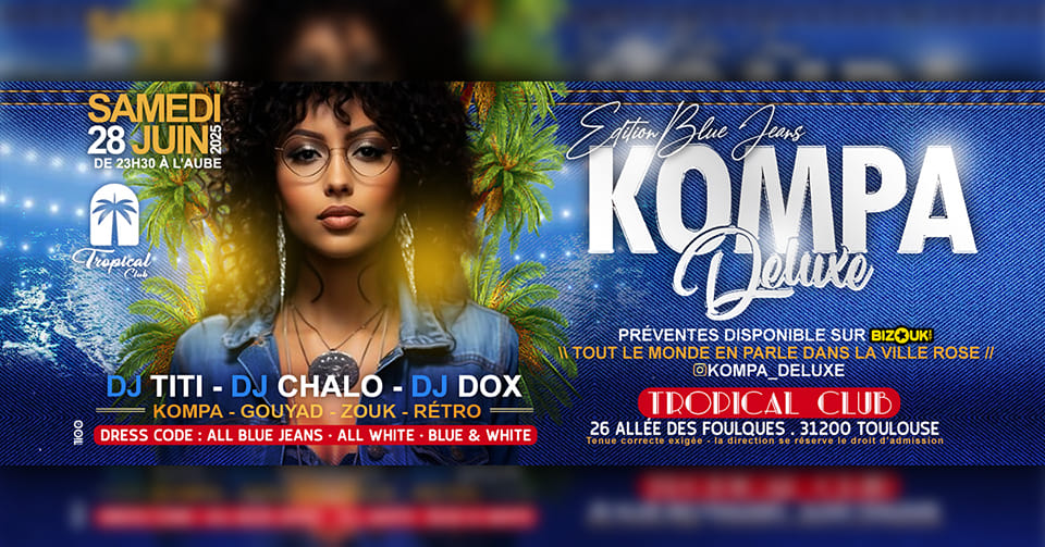 KOMPA DELUXE TOULOUSE ED. BLUE JEANS