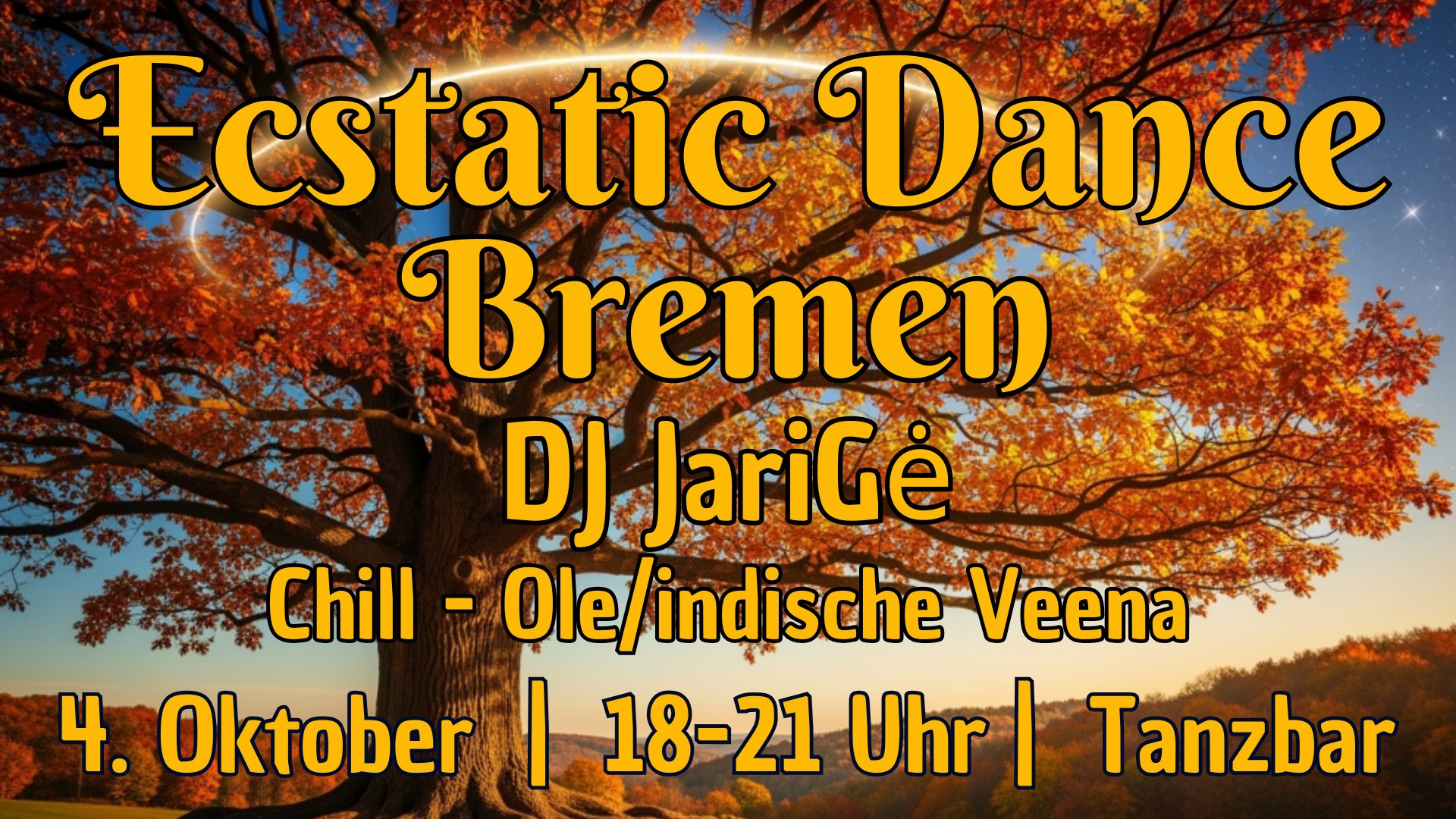Ecstatic Dance Bremen - DJ JariGė - Warm up Andreya - Chill Konzert Ole Veena