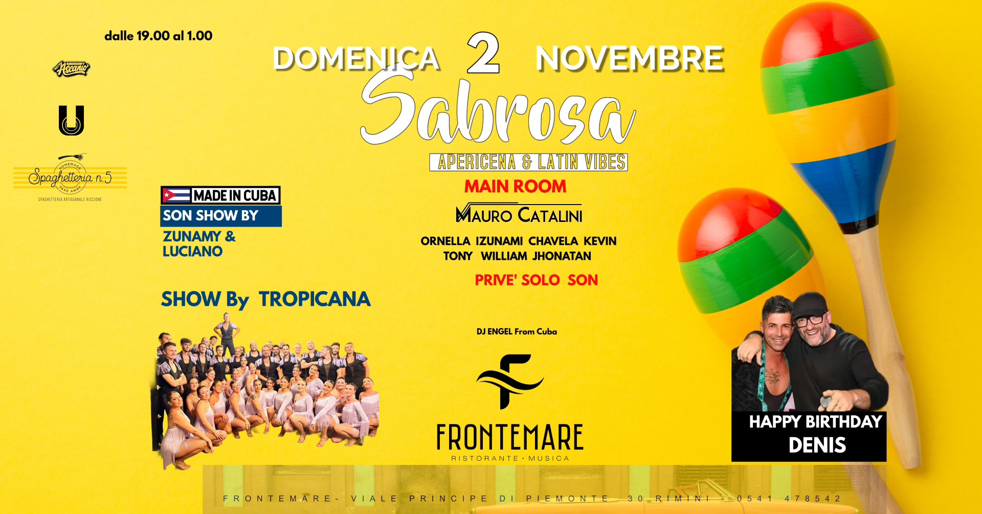 2 SHOW e PISTA di SON CUBANO Rimini
