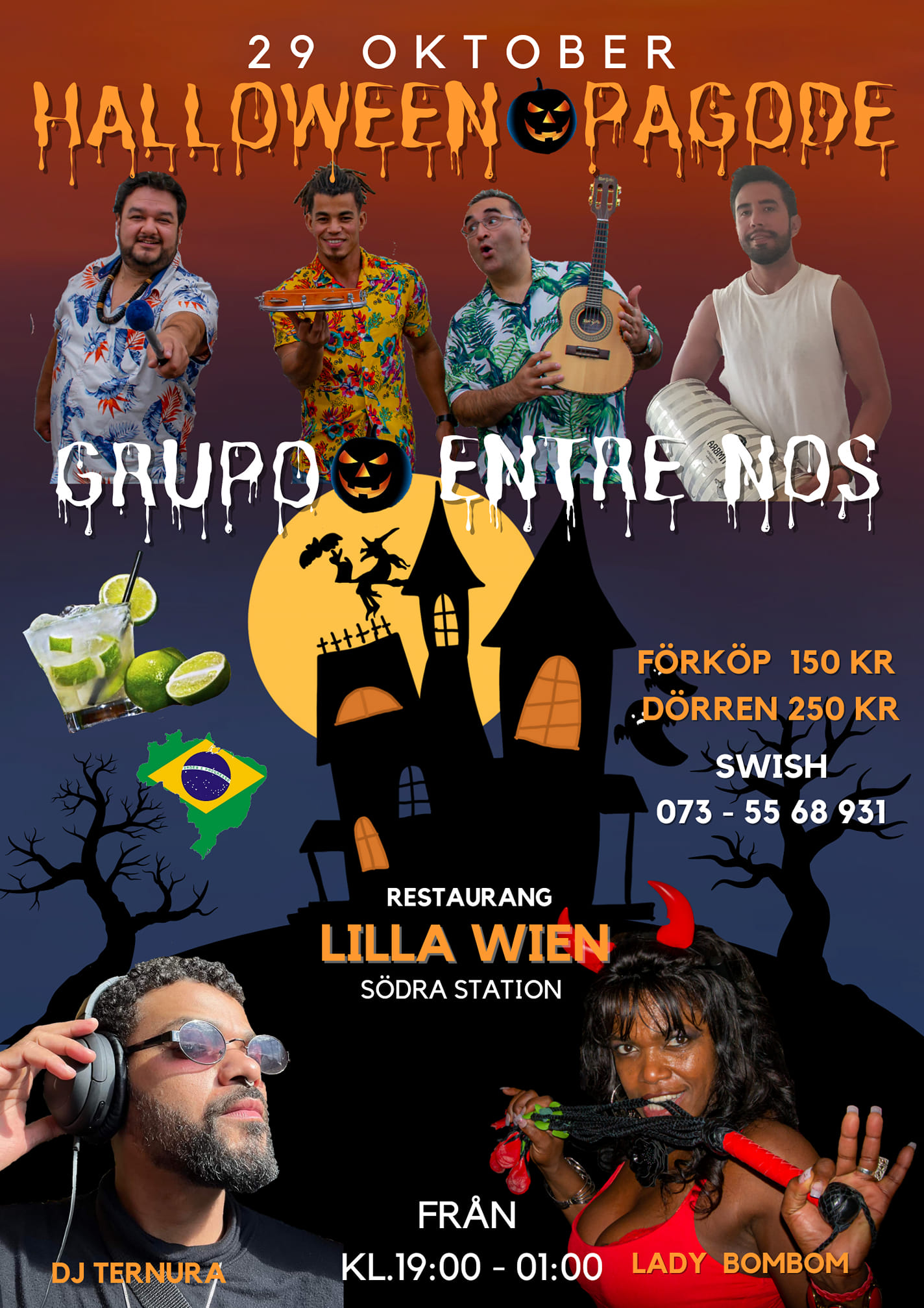 HALLOWEEN LIVE PAGODE & SAMBA