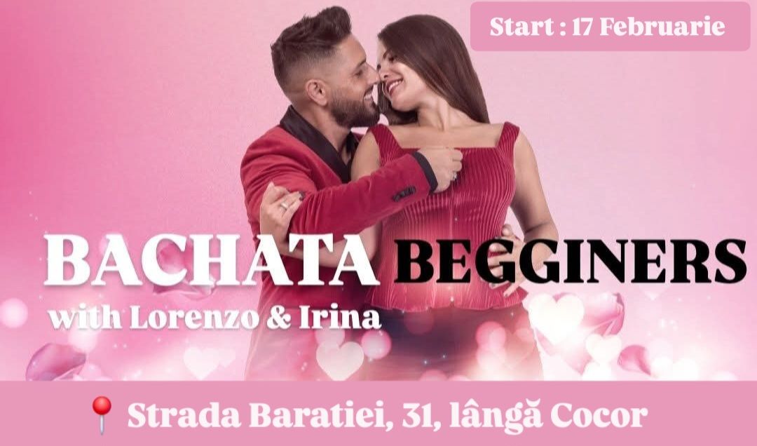Modul intensiv BACHATA pentru începători - Grupa noua de la zero - 17 februarie