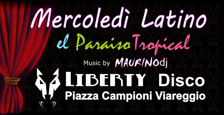 Mercoledì Latino el Paraiso Tropical