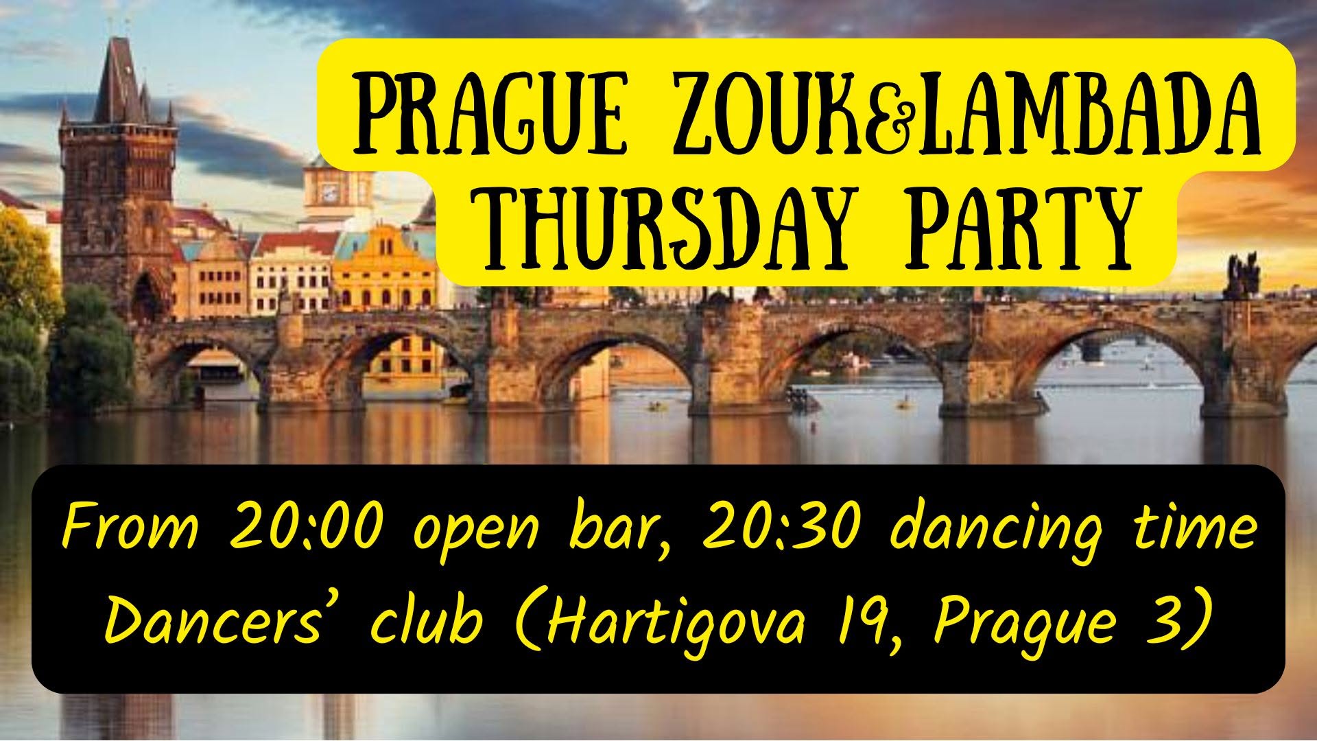 Prague ZOUK&LAMBADA Thursday party