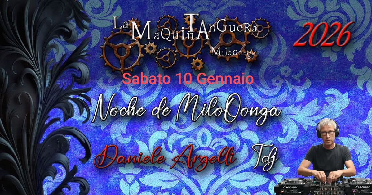 MiloOonga a La Máquina Tanguera Rimini ASD