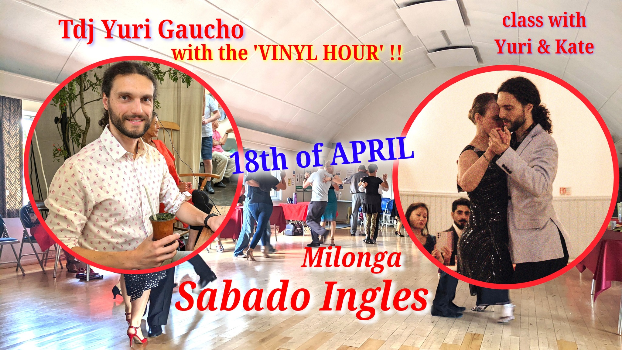 Milonga SABADO INGLES πΆ VINYL HOUR π